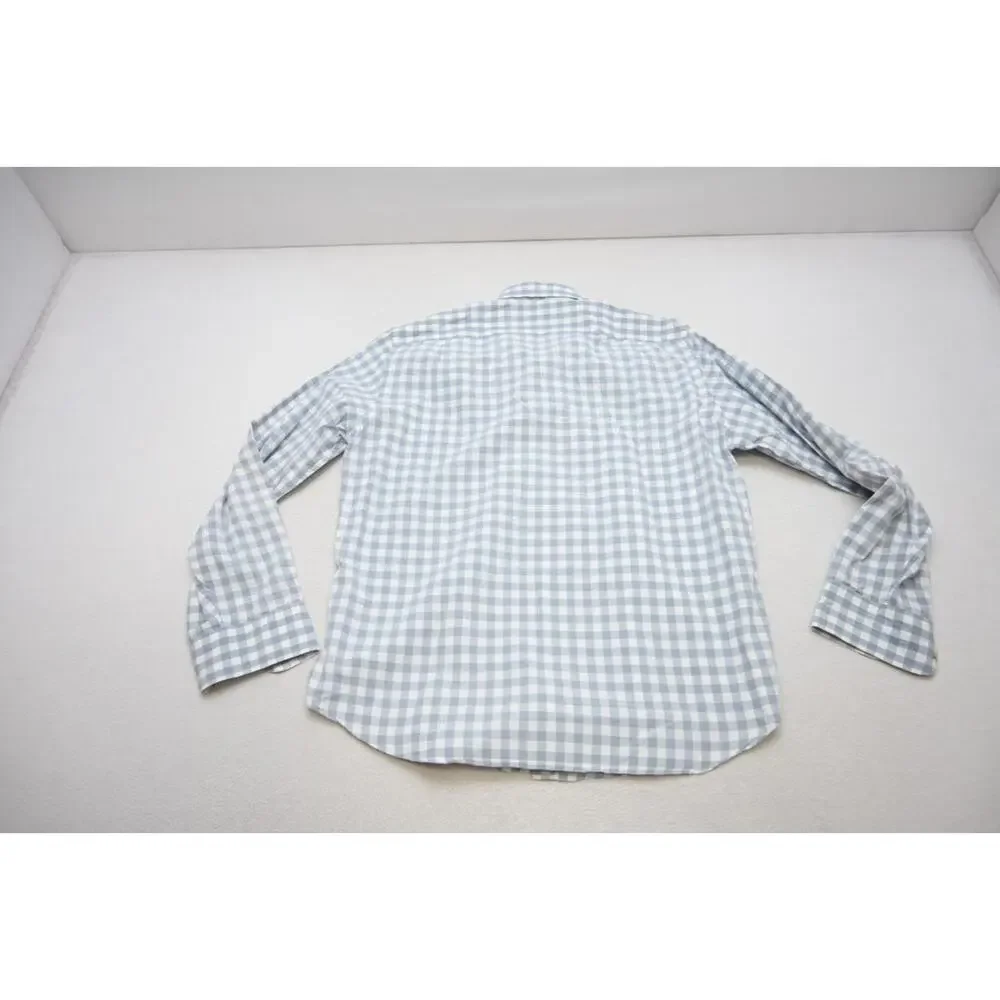 J Crew Casual Plaid Dress Shirt Button Up Front Pocket Long Sleeve Mens Sz Large